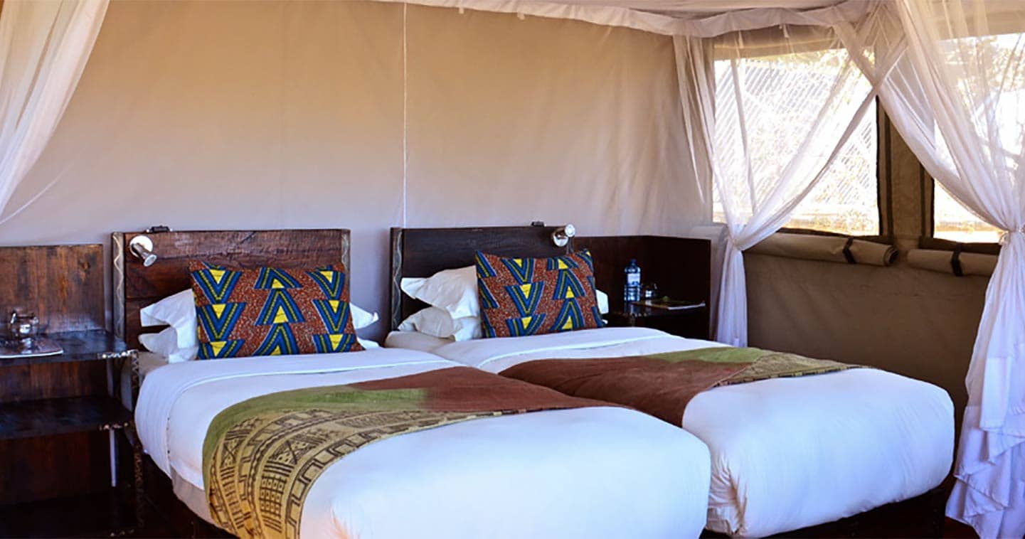 Sango Safari Camp bedroom
