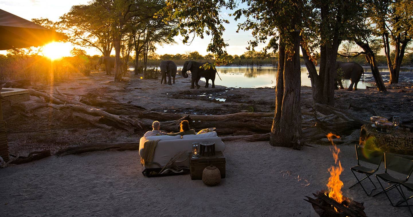 Enjoy a Botswana safari in Moremi at Elephant Pan Lodge