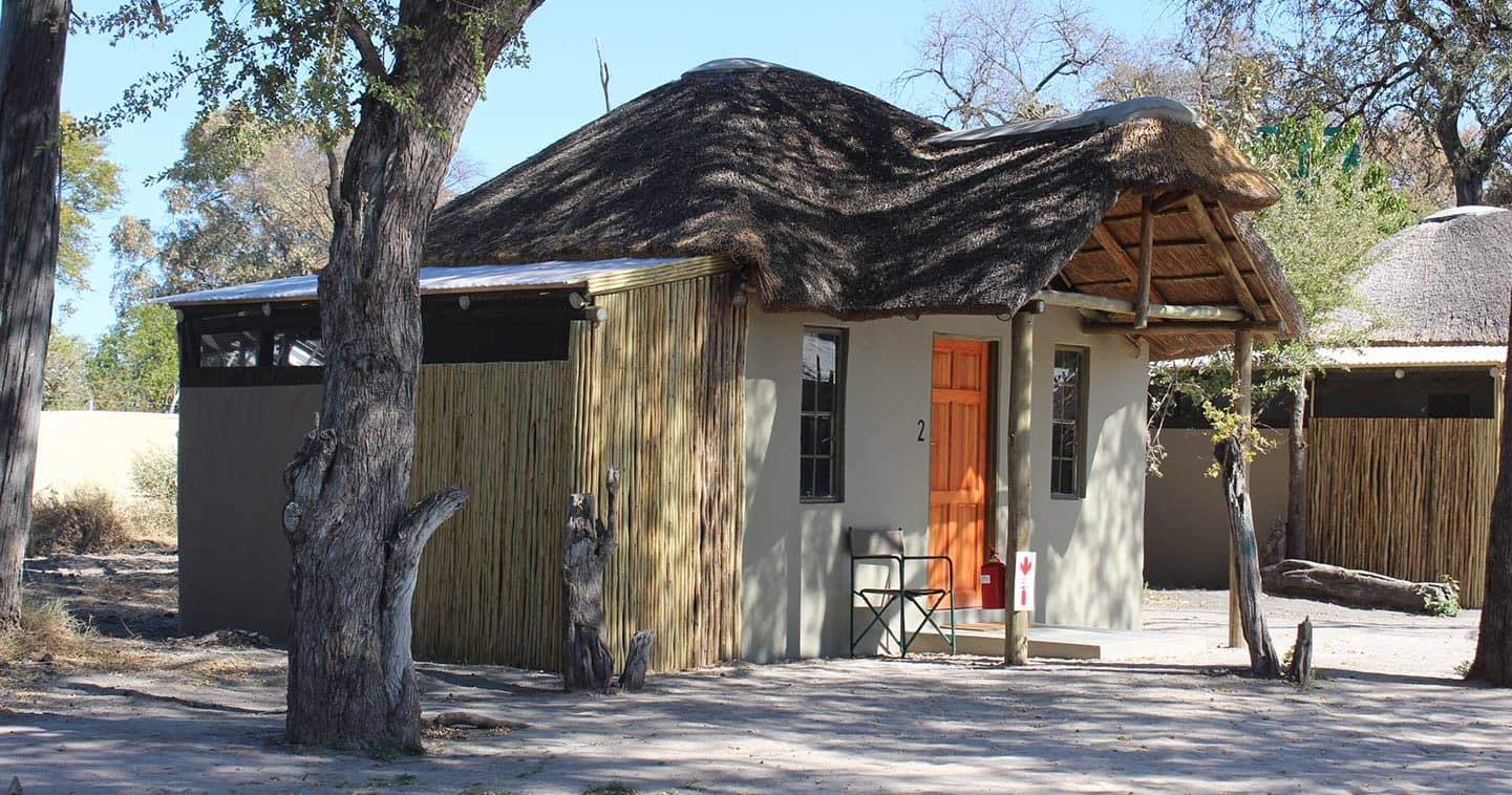 Khwai Guest House near Moremi in Botswana