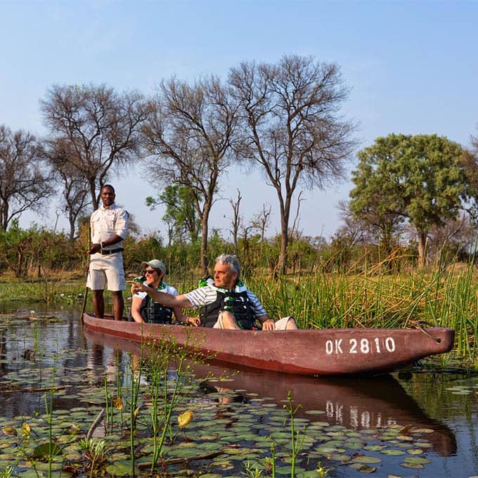 View Machaba Camp in Moremi