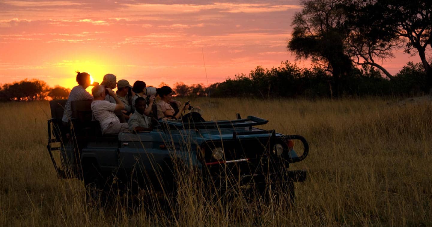 Botswana Game Drive safari in Moremi Game Reserve