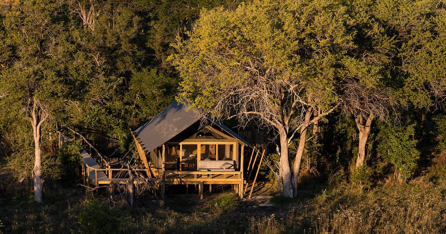 Sable Alley luxury lodge in Moremi