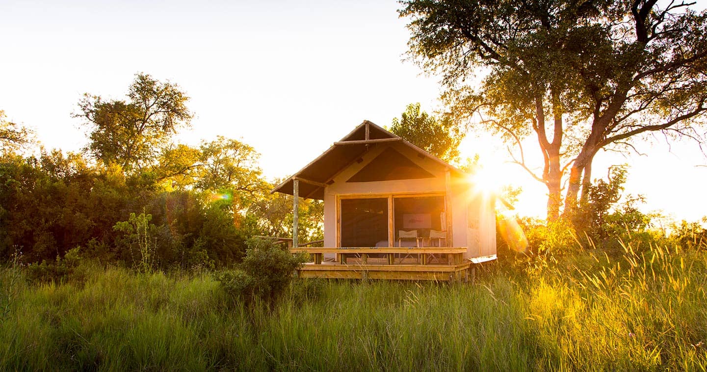 Little Sable tented safari lodge in Moremi