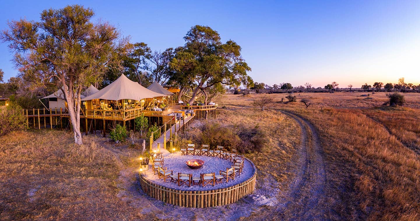 Tuludi Camp in Moremi, Botswana