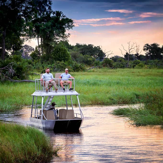 View Xigera Safari Lodge in Moremi Game Reserve, Botswana